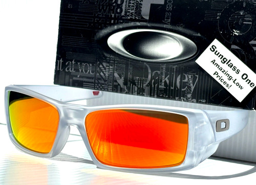 New oakley gascan matte clear - new,