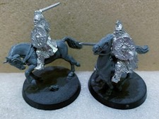 Warhammer Lord of the Rings MESBG Rohan - metal Rohan Royal Guard (mounted) x2