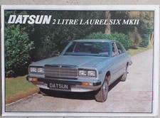 Datsun 2 Laurel six Model Mk2