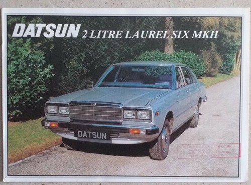 Datsun laurel six model - laurel,