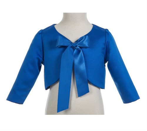 Sleeves satin flower girl - flower,