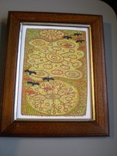 Painting of Crows over Crop