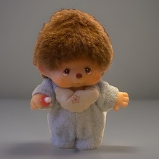 Monchhichi Baby Boy With Bottle with Working Body Monchichi Sekiguchi 10cm