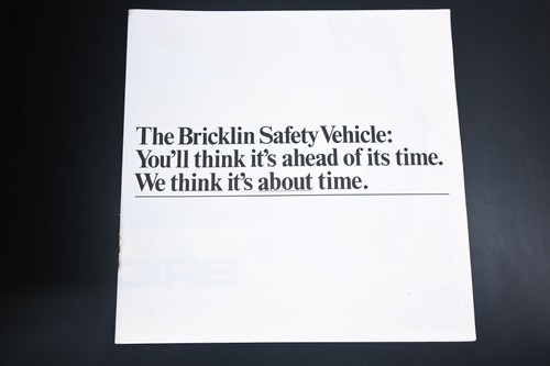 Bricklin dk026 safety car - safety,