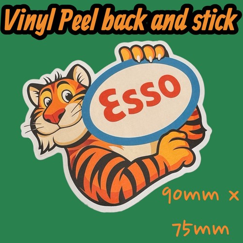 Esso tiger your tank vinyl - tiger,