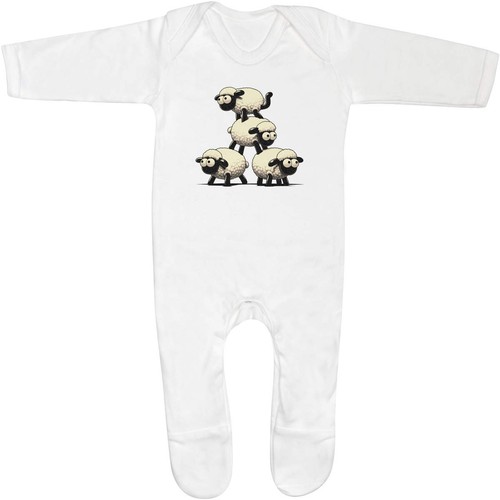 Acrobat sheep baby romper - baby,