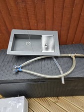 Plastic Sink & Waste , Ideal Camper Van /motorhome Conversion