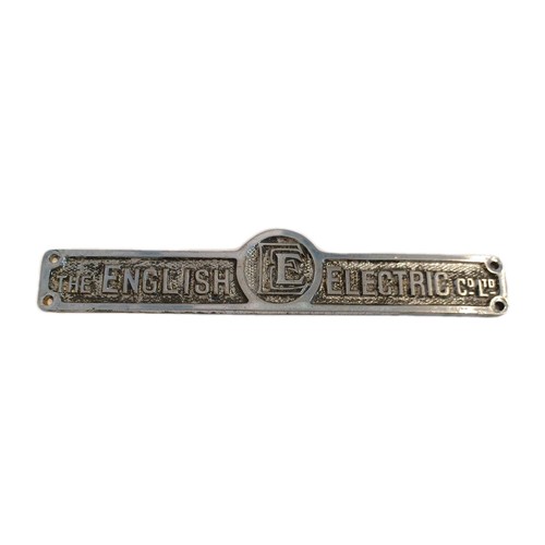 Railwayana english electric - railwayana,