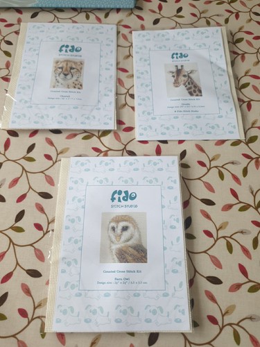 Fido counted cross stitch - x,