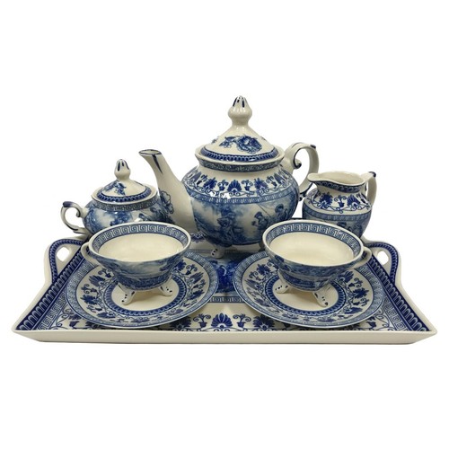 Liberty blue transferware - 16",
