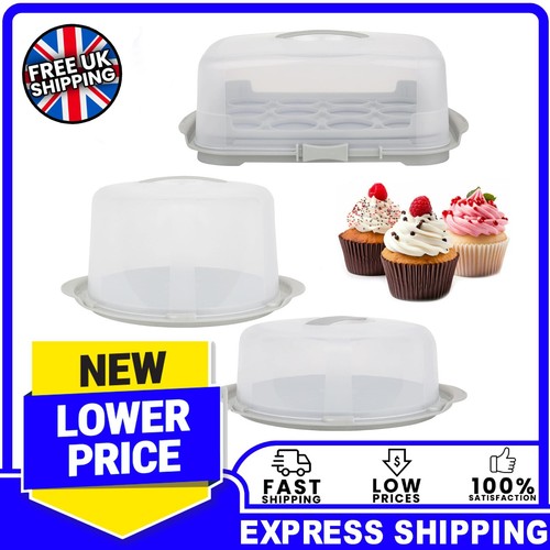 Clear plastic cake cupcake - clear,
