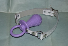 NEW real white leather XL