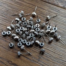 Over 50 Pieces - 6mm Waterproof Screw Down Watch Crowns and Stems  (H65)
