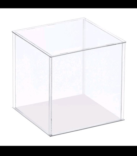 Acrylic display box cube - box,
