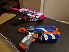 Nerf N-Strike Elite Firestrike Blue Orange & Black Gun Toy Gift