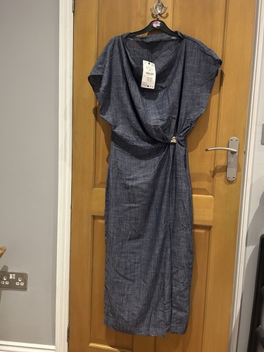 Zara blue denim - dress, size