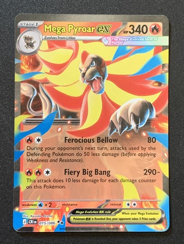 Mega pyroar 015 086 - mega,