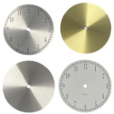 New Quartz 6'' Aluminium Clock