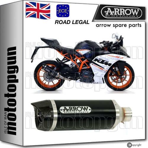 Arrow homologated silencer - homologated,