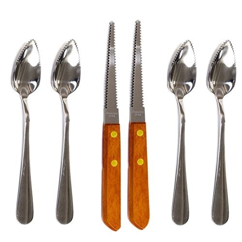 Set grapefruit spoons - of, 4