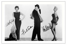 RITA HAYWORTH KIM NOVAK & FRANK SINATRA  SIGNED PHOTO PRINT 