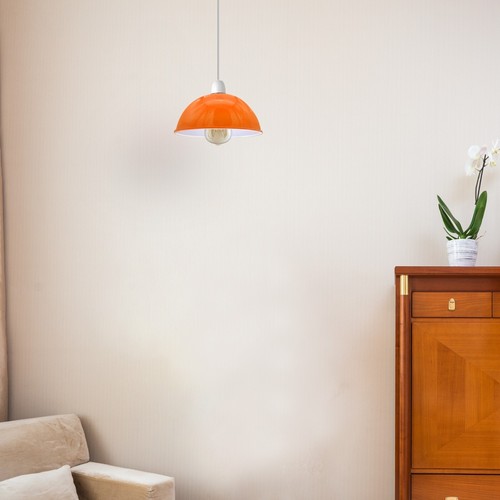 Vintage retro pendant shade - vintage,