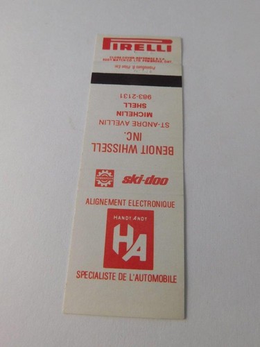 Benoit whissell inc matchbook - inc,