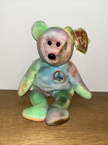 Beanie babies peace bear - ty,