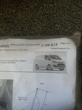 Transit Custom High Level Dead