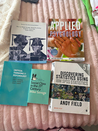 Psychology books bundle - psychology,