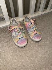 Next girls Sparkly Trainers