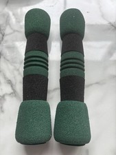 Gold's Gym Green/Black Foam Dumbbell Hand Weights (2 Pack) - 0.5kg