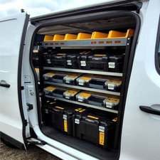 AutoRack steel van racking shelving -Sliding door van racking unit