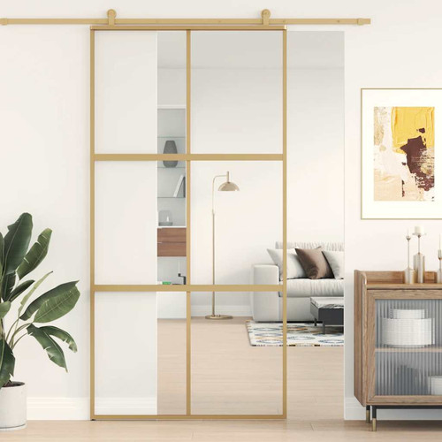 Sliding door gold 102 - sliding, 102.5x205