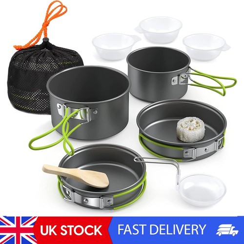 Camping cookware 3 - camping, people