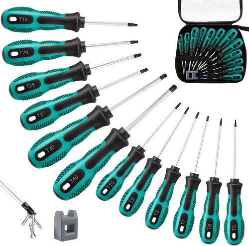 12pcs magnetic torx - magnetic,