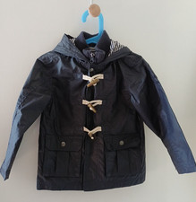 Jasper Conran Junior J Boys Nautical Navy Duffle Coat, Age 3-4 Excellent Cond.