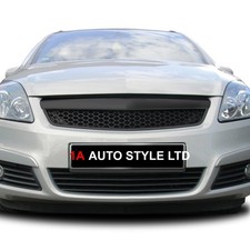 Badgeless honeycomb car grille compatible with Vauxhall Zafira B 2005-2014 VXR
