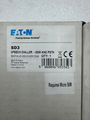 Eaton sd3 speech dialler - sd3,