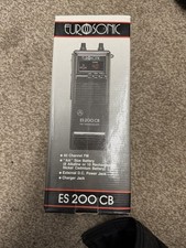 Eurosonic ES-200 handheld CB Radio 40 Channel FM Vintage Boxed with Accessories 