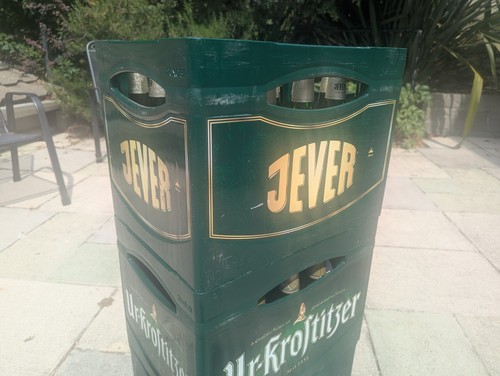 Jever empty german - jever, crate