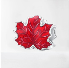 Maple Leaf Charm Genuine S925