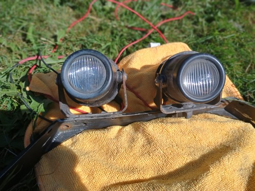 Hella motorcycle spot lights - hella,