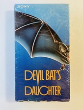 Devil Bat’s Daughter VHS