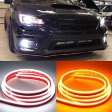 71" Scan Start Up Dynamic LED Hood Light Strip DRL For Subaru  Impreza WRX STI