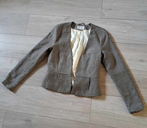 Black grey dogtooth - black, &