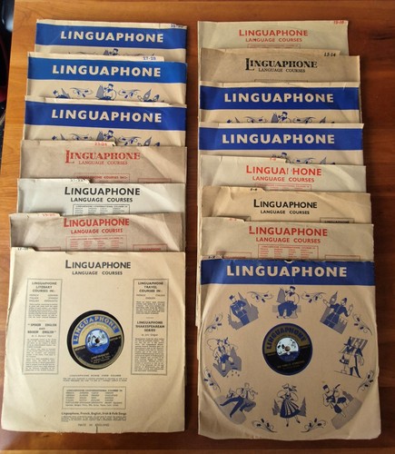 Vintage linguaphone german - vintage,