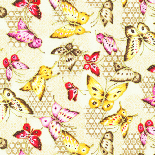 Fat quarter asian garden - fat,