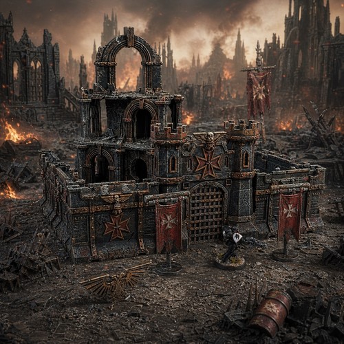 Warhammer 40k black templar - black,