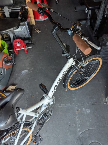 Folding bicycle used - folding,